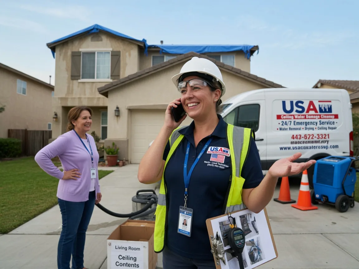 Ceiling Water Damage Restoration College, AK FAQs